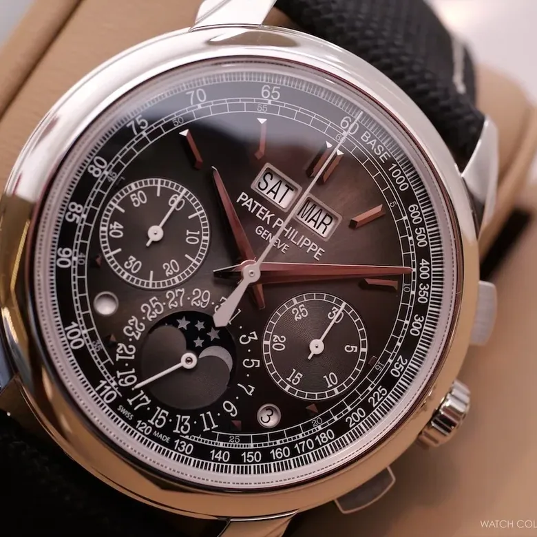 Introducing: Patek Philippe Perpetual Calendar Chronograph Charcoal Gray Fumé Lacquered Dial