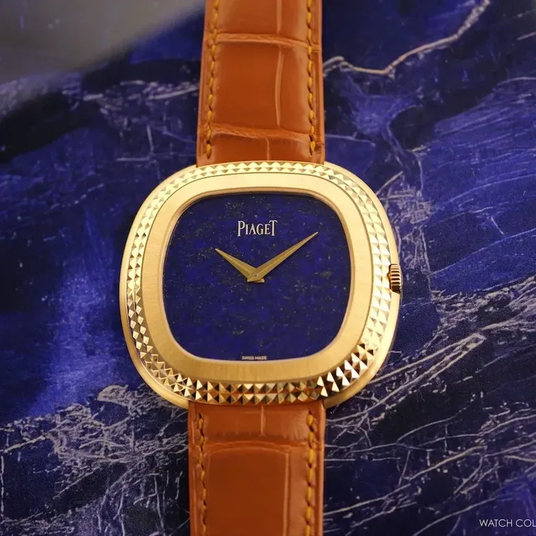 Introducing: Piaget Andy Warhol Watch Lapis Lazuli and Clous de Paris Bezel (Live Photos)