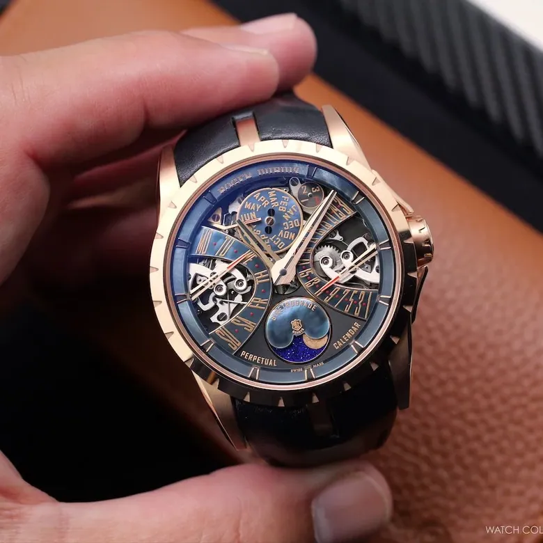 Insider: Roger Dubuis Excalibur Biretrograde Perpetual Calendar Mother