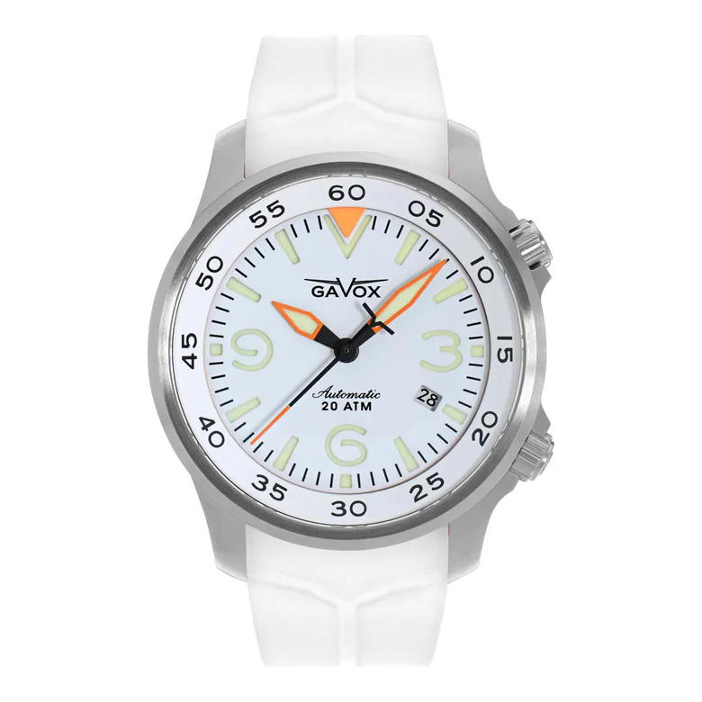 Gavox AviDiver (Winter White)  (white strap)