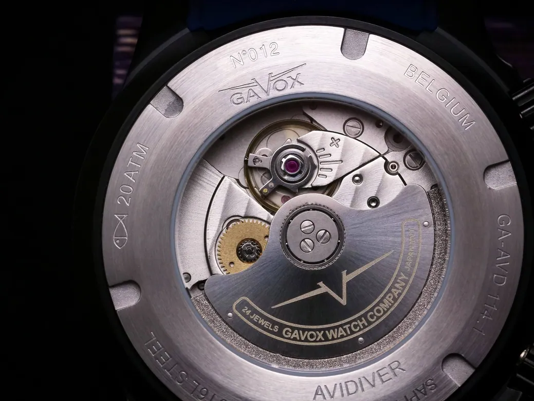 Engraving on the watch