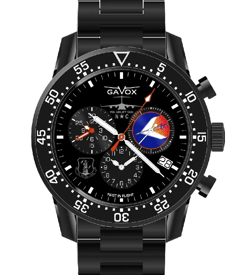 156-AIRLIFT Gavox Squadron Black PVD