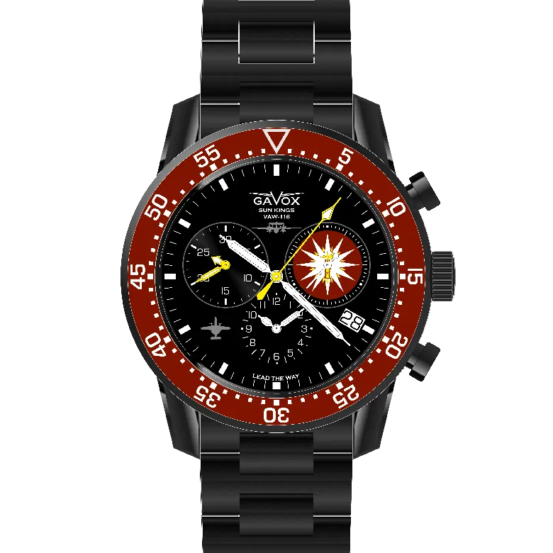 VAW-116 SUN KINGS Gavox Squadron Black PVD