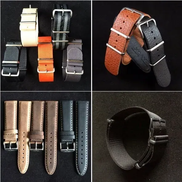 22mm Straps and Bracelet (Aurora + Avidiver)