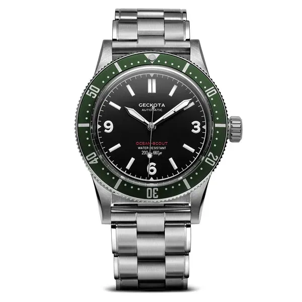 Ocean-Scout Dive Watch Emerald Green