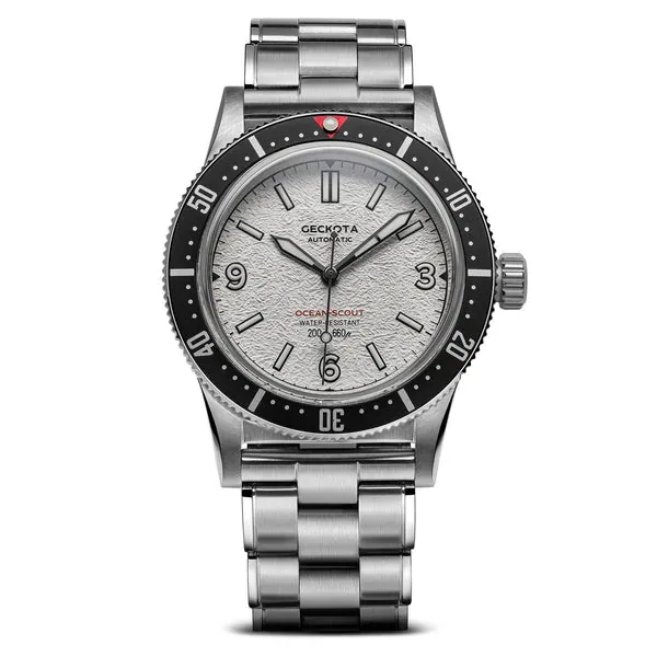 Ocean-Scout Dive Watch Ice White
