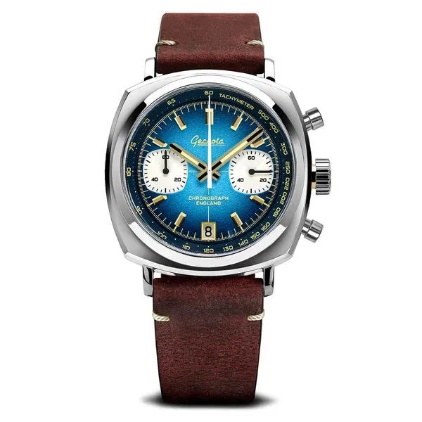 Chronotimer Chronograph Watch Deep Blue Fumé Dial