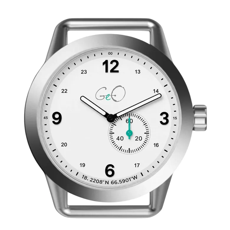 Geo Cofresi Tool Navigator Watch Stainless - Full Lumed Dial 41mm