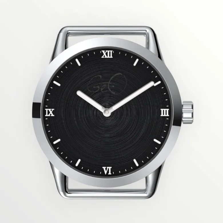 Geo Bio Bay Blacksand Polished Watch