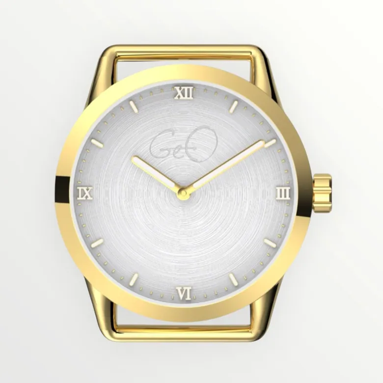 Geo Bio Bay Two Tone Gold Watch