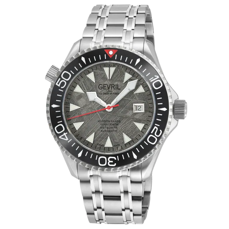 Gevril Hudson Yards - Diver - Meteorite Dial