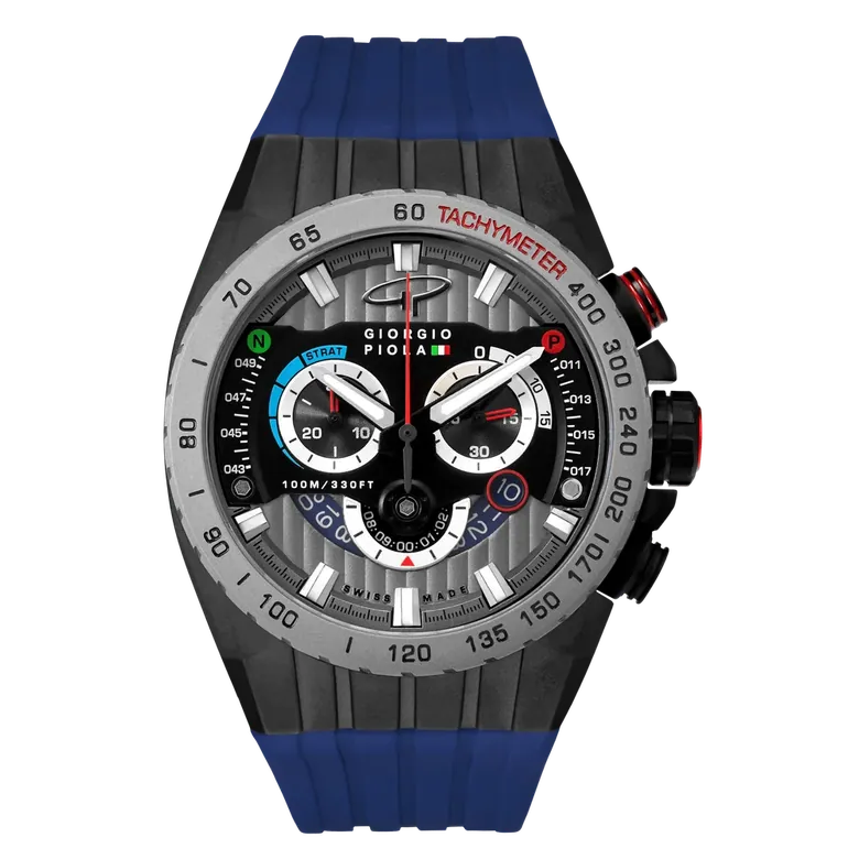 Speedtrap - Blue Swiss Sport Chrono Watch