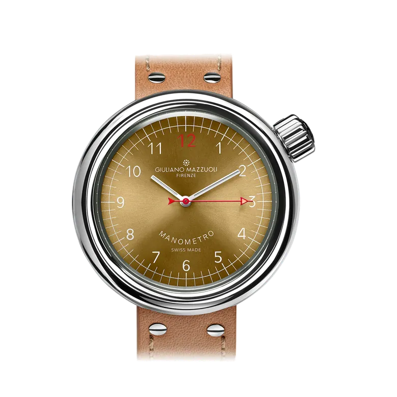 Manometro Soleil Dark Blonde by Giuliano Mazzuoli Watches