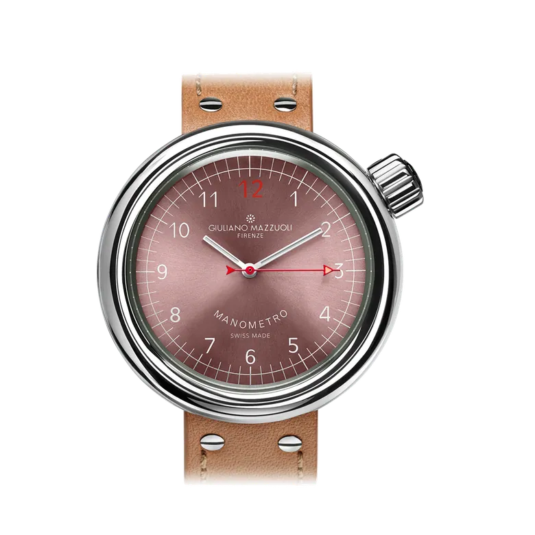 Manometro Soleil Rose Mother of Pearl by Giuliano Mazzuoli Watches