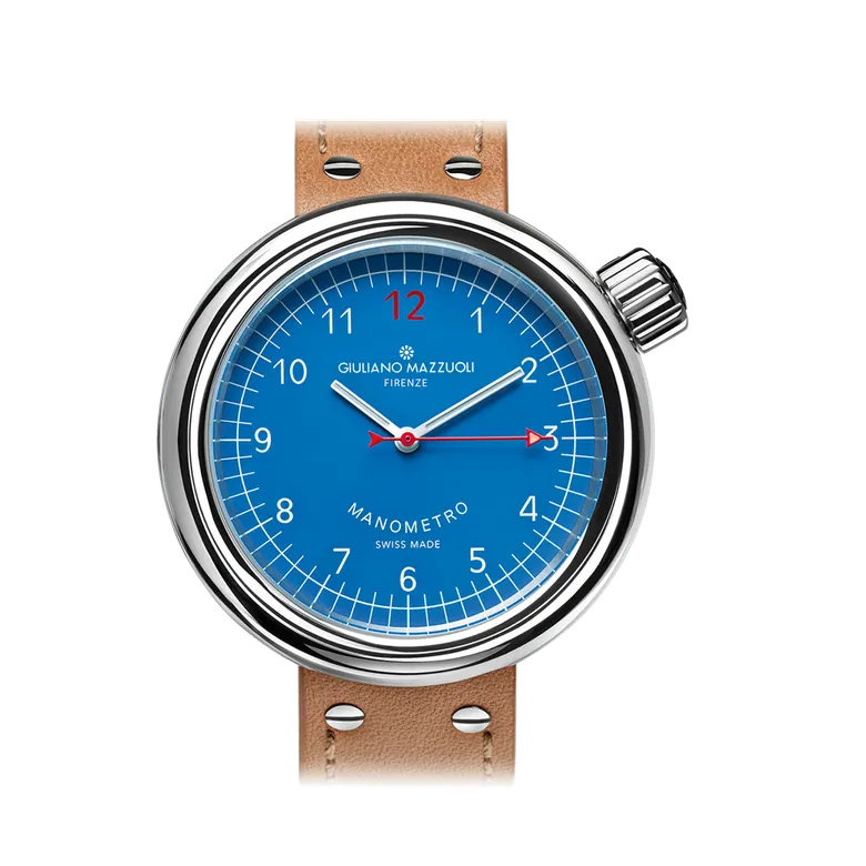 Manometro Blue by Giuliano Mazzuoli Watches