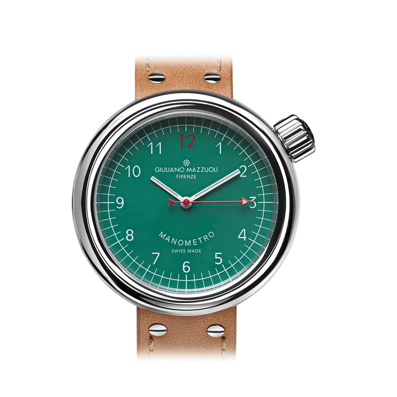 Manometro Green by Giuliano Mazzuoli Watches