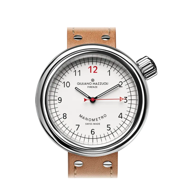 Manometro White by Giuliano Mazzuoli Watches