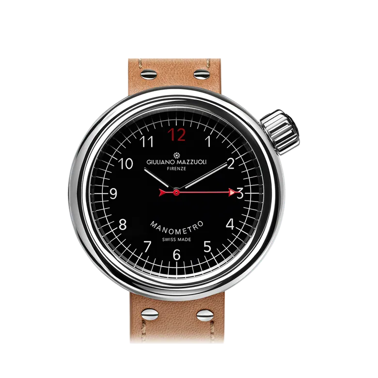 Manometro Black by Giuliano Mazzuoli Watches