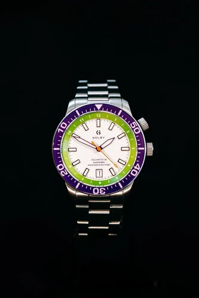 The White, Green and Purple- Aquareef 40.