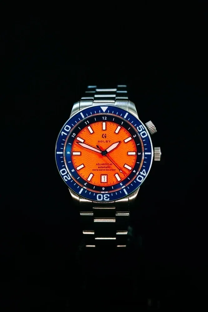 The Orange & Navy - Aquareef 40.