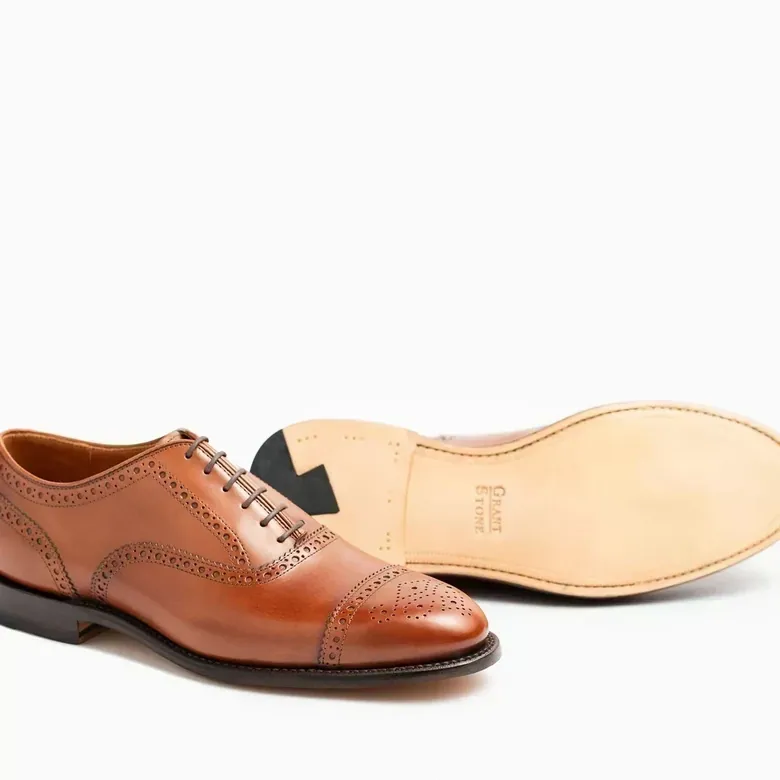 Fairfield Oxford - Chestnut Calf