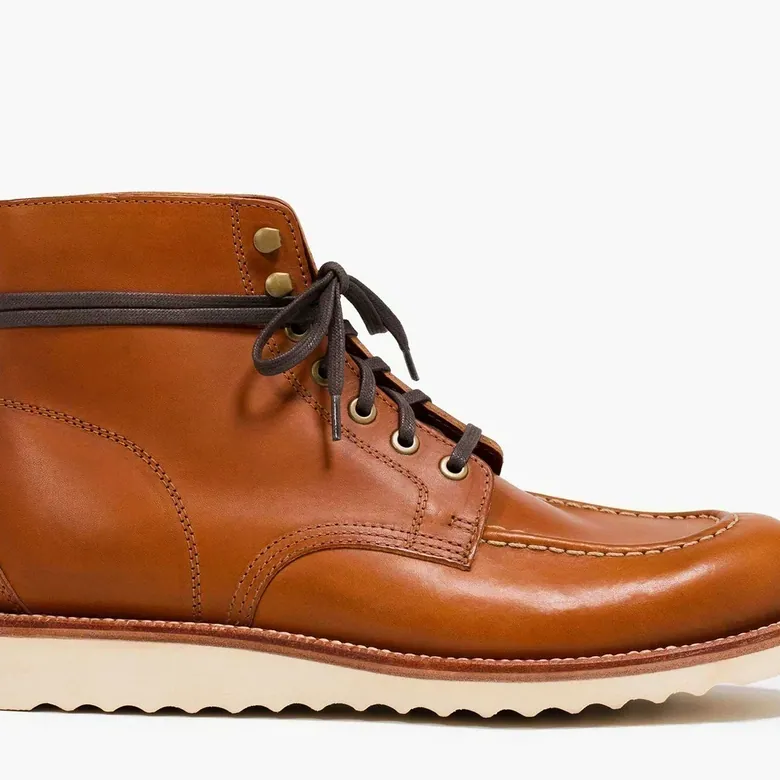 Brass Boot Saddle Tan
