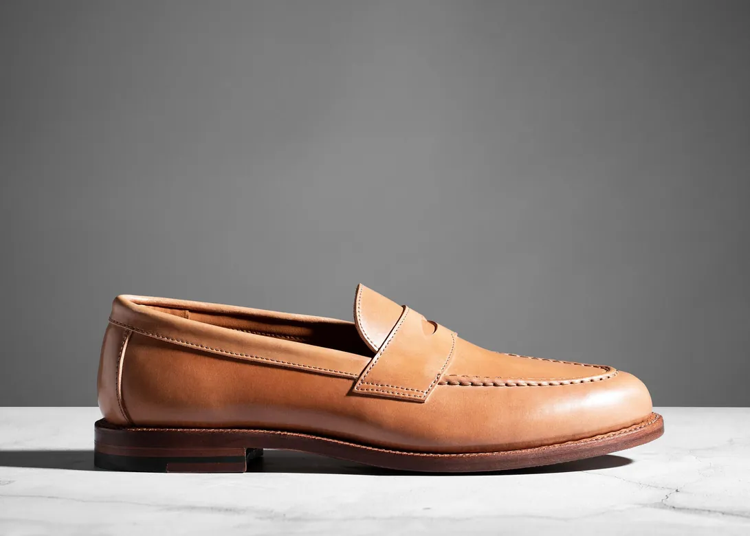 Pre-Order Coming Soon | Traveler Penny Honey Glazed Shell Cordovan