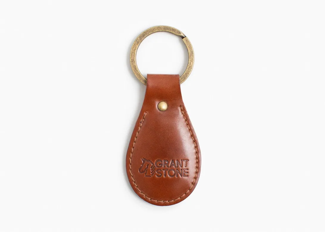 Honey Glazed Shell Cordovan Key Fob