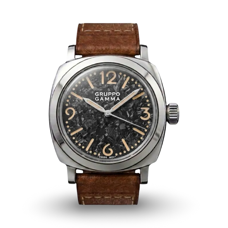 Genesis Stainless Steel Dive Watch, Forged Carbon Dial | Gruppo Gamma