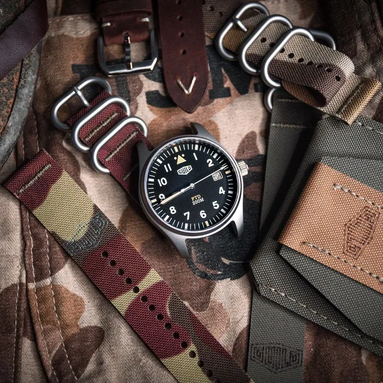 FTD Titanium Pilot Night Fighter Black