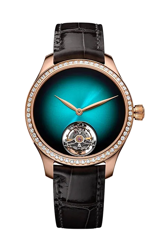 Endeavour Tourbillon Blue Lagoon Diamond Bezel