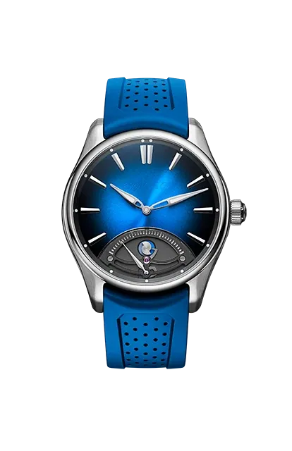 Pioneer Retrograde Seconds Midnight Blue