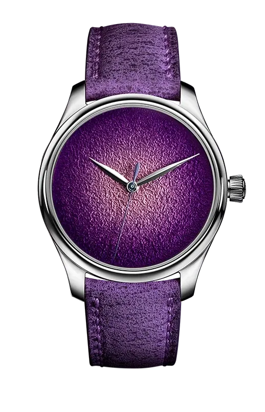Endeavour Centre Seconds Concept Purple Enamel