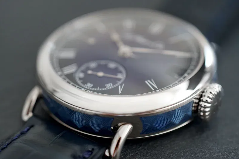 Heritage Perpetual Calendar Midnight Blue Enamel