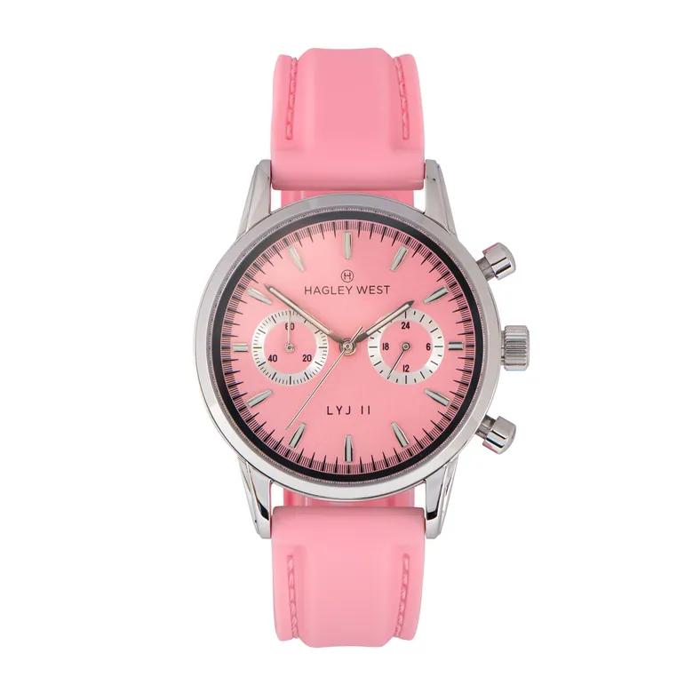 LYJ II Charlotte | Pink &amp; Silver Watch | Women's Watches