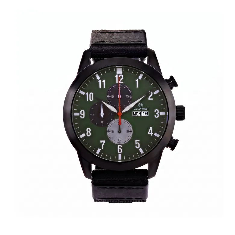 Aviator Mustang | Green Face Watch | Mens Watches