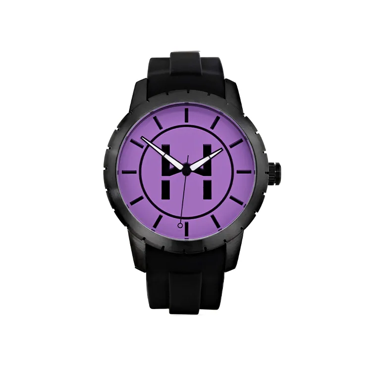 Original Hagley West Watch | Black &amp; Purple Watch for Men