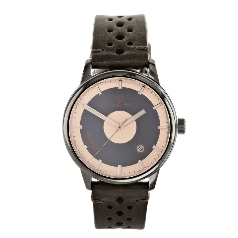 Brooklyn 36 - DOWNTOWN | Gunmetal/Rose gold