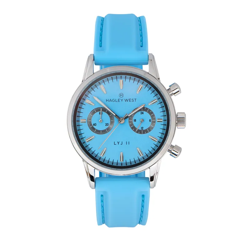 LYJ II St.Louis | Blue &amp; Silver Watch | Women's Watches