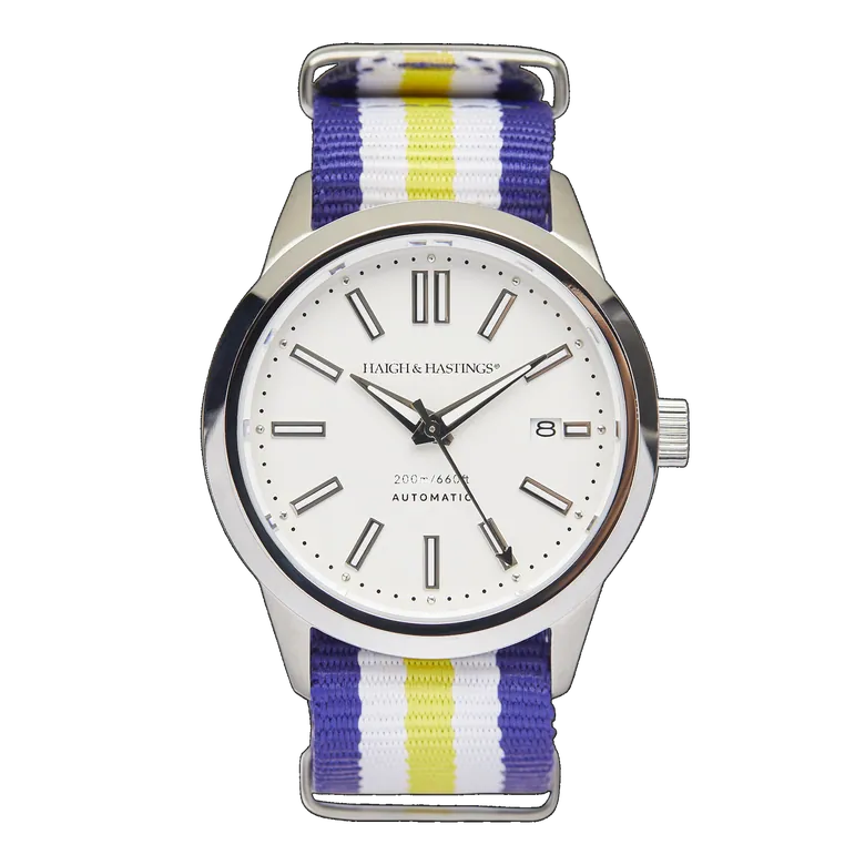 Classic - White / Blue/ Yellow