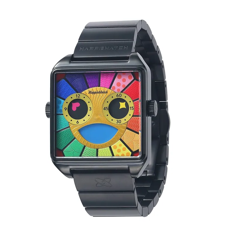 Sunflower Watch | Colorful Abstract Art Watch – HappieWatch
