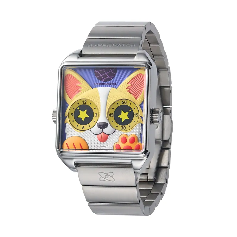 Corgi Rebel Watch | Modern Dog Watch with Attitude – HappieWatch