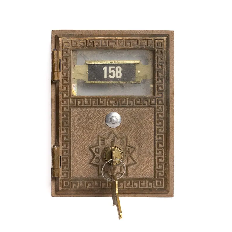 Vintage Postage Door with Key