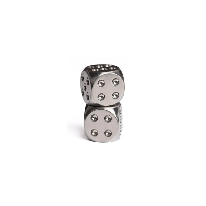 Last Manner Solid Titanium Dice Set