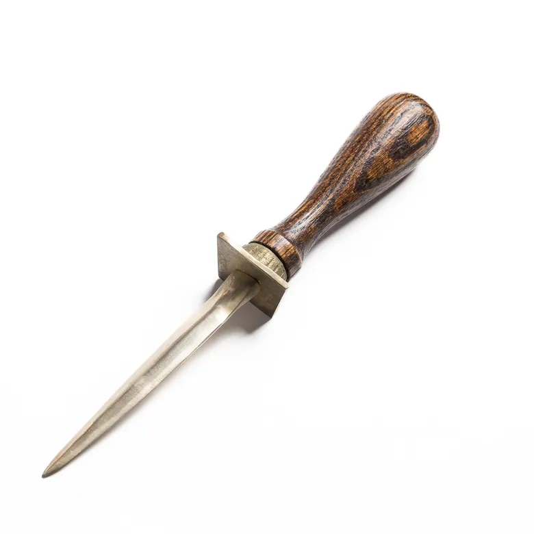 Oak &amp; Metal Letter Opener