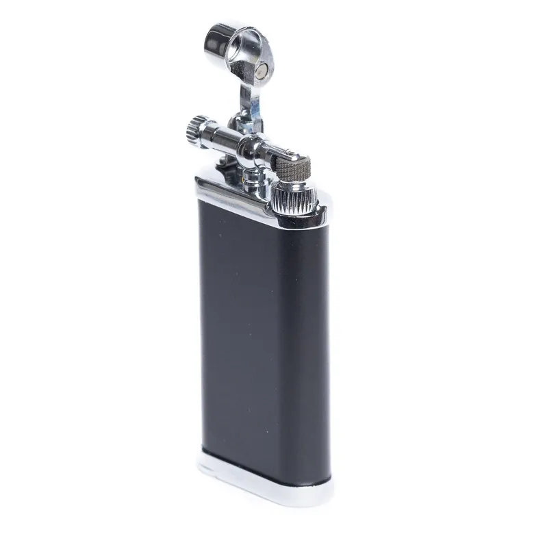 im corona Old Boy Lighter - Black &amp; Chrome