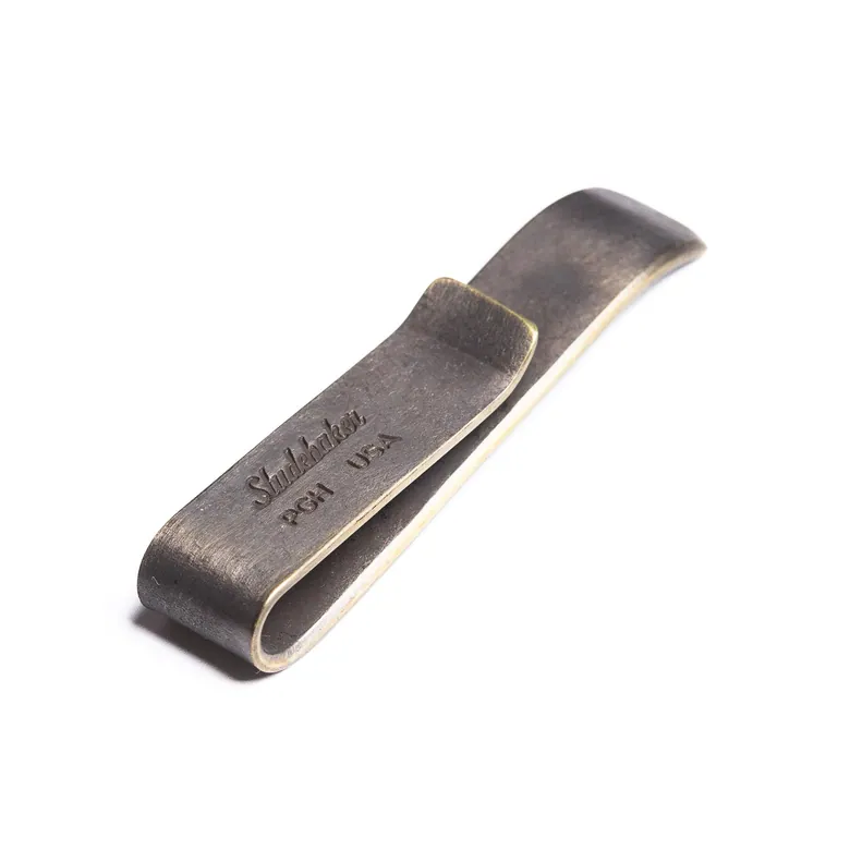 Studebaker Metals Money Clip - Brass