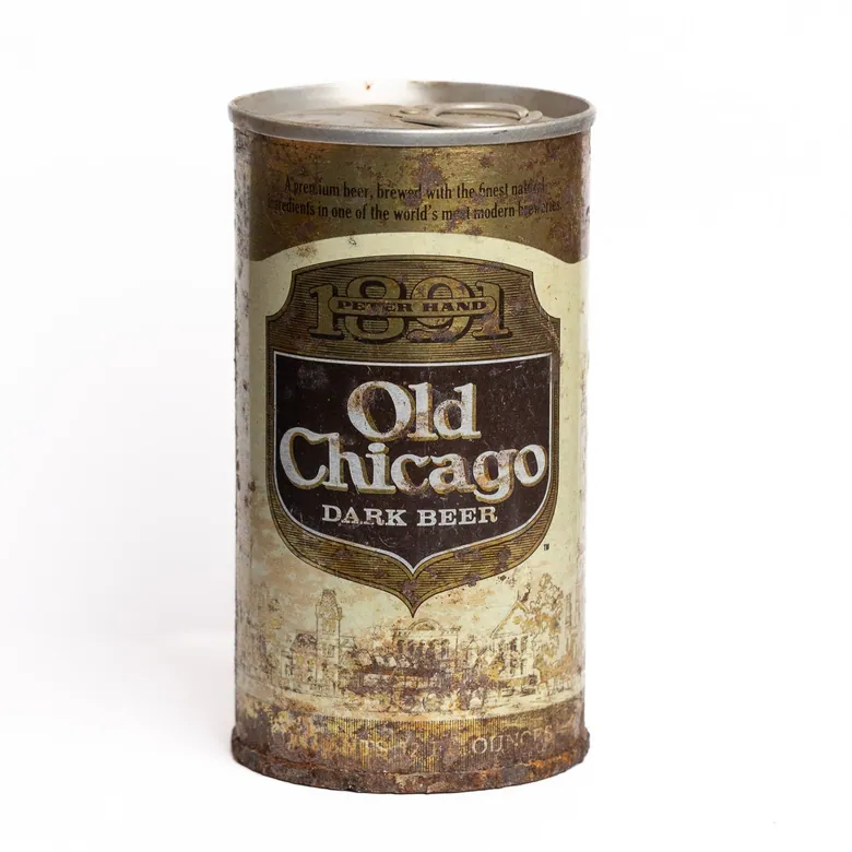 Vintage Old Chicago Dark Beer Can