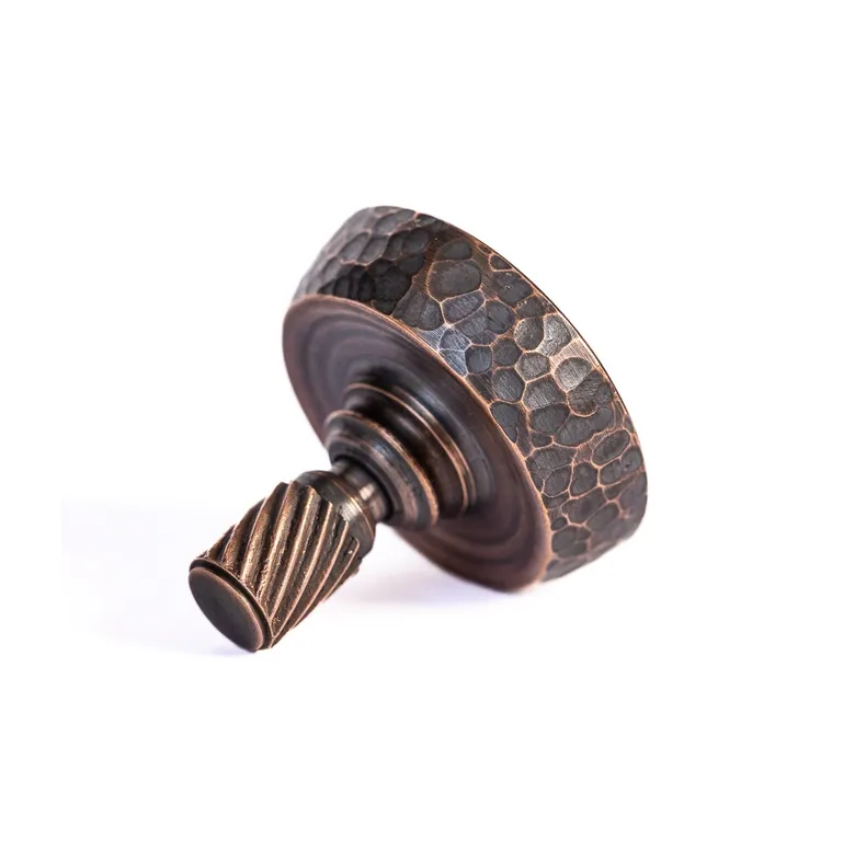 Fiddle Foundry Spinning Top - Hammered Copper