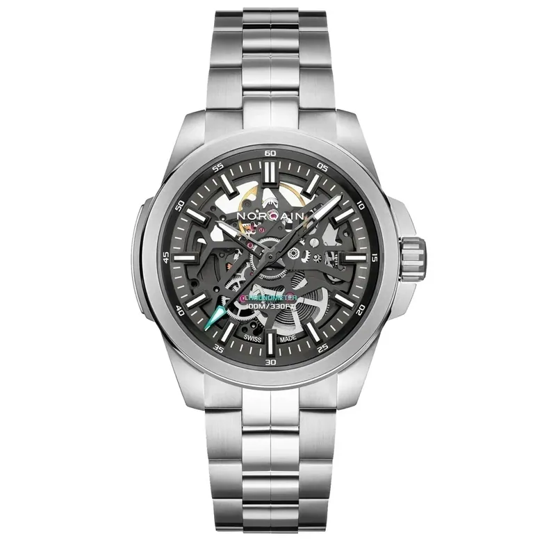 NORQAIN Independence Skeleton 40mm N3008.07S01.G01.S01